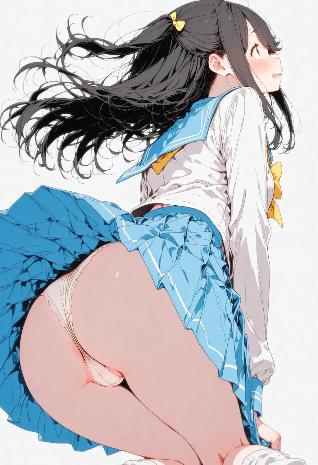 もぉ～！今日何でこんなに風強いのよぉ～！💦