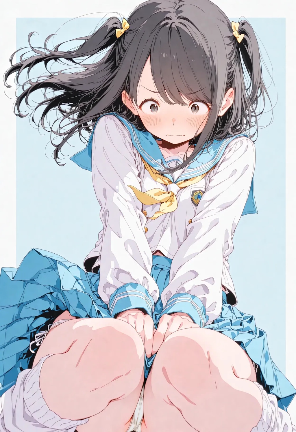 もぉ～！今日何でこんなに風強いのよぉ～！💦