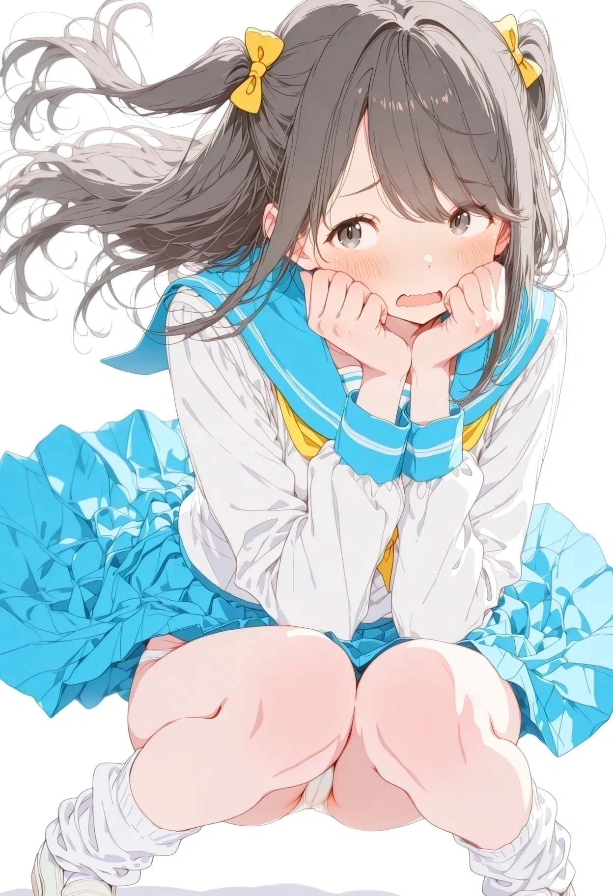 もぉ～！今日何でこんなに風強いのよぉ～！💦
