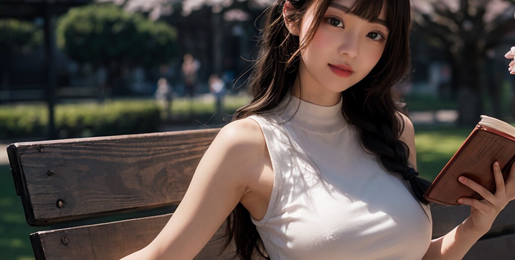 あ、おはよう～　朝の読書中