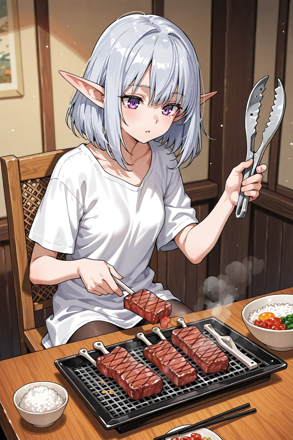 肉 | の人気AIイラスト・グラビア