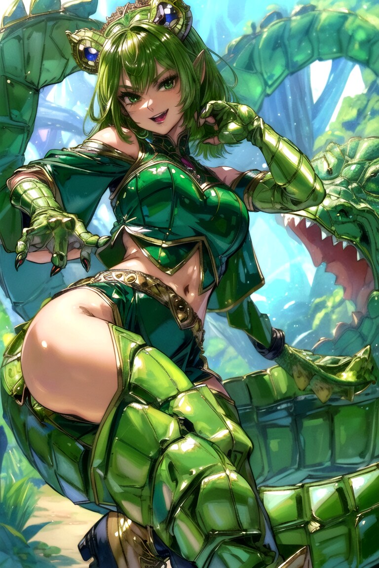 ワニ女怪人