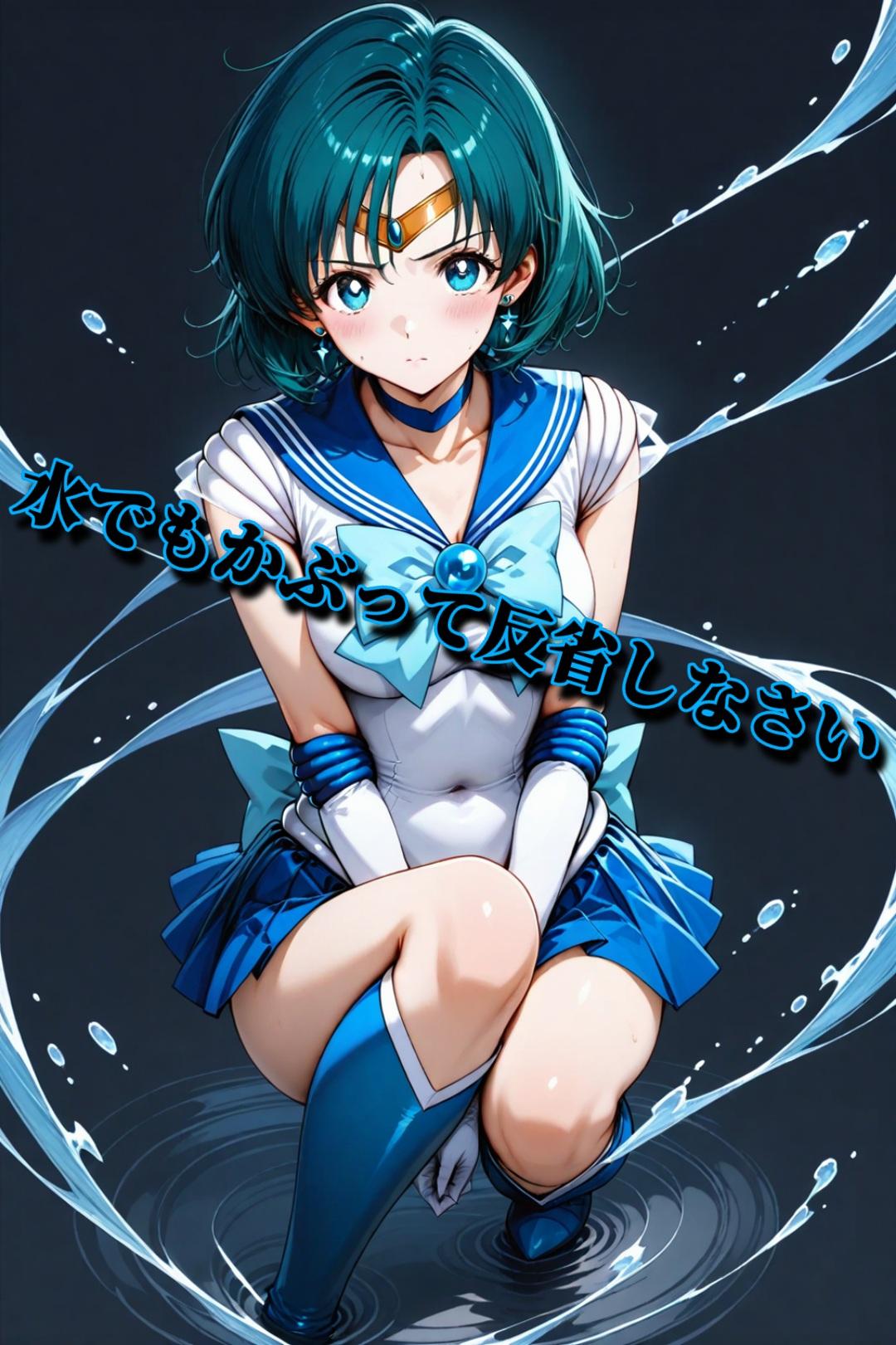 【コスプレ】セーラー◯ーキュリー