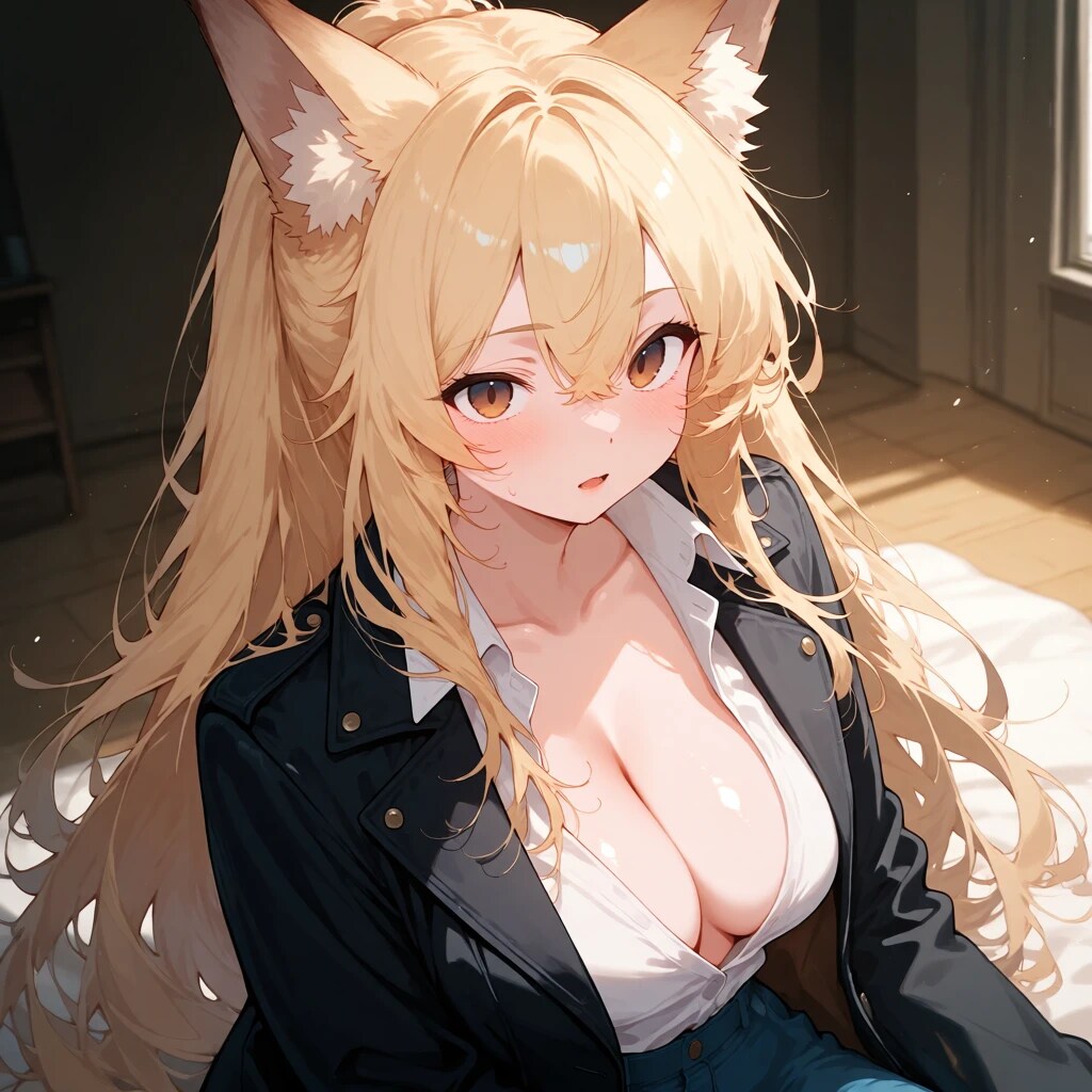 ポートレート　狐娘さん　(Krea2)