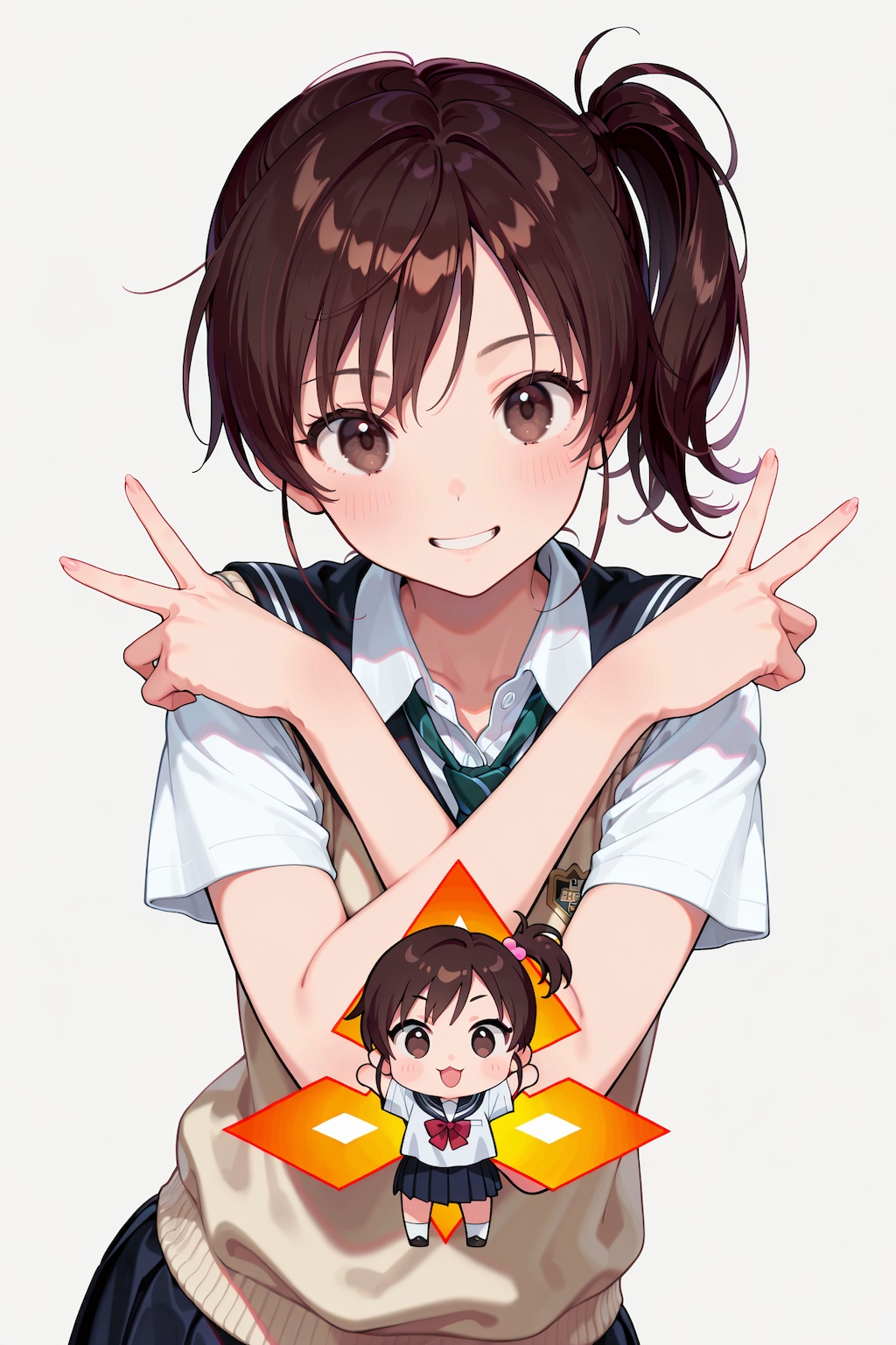制服ちびキャラデイズ Z730