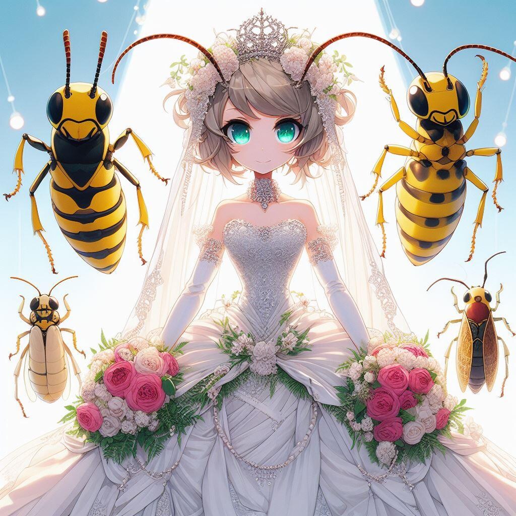 ハチドレスガール