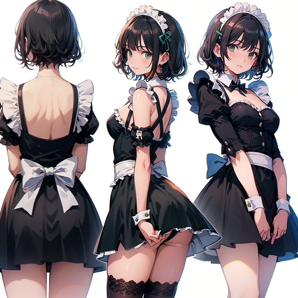 TOPAZでメイド服　広根涼