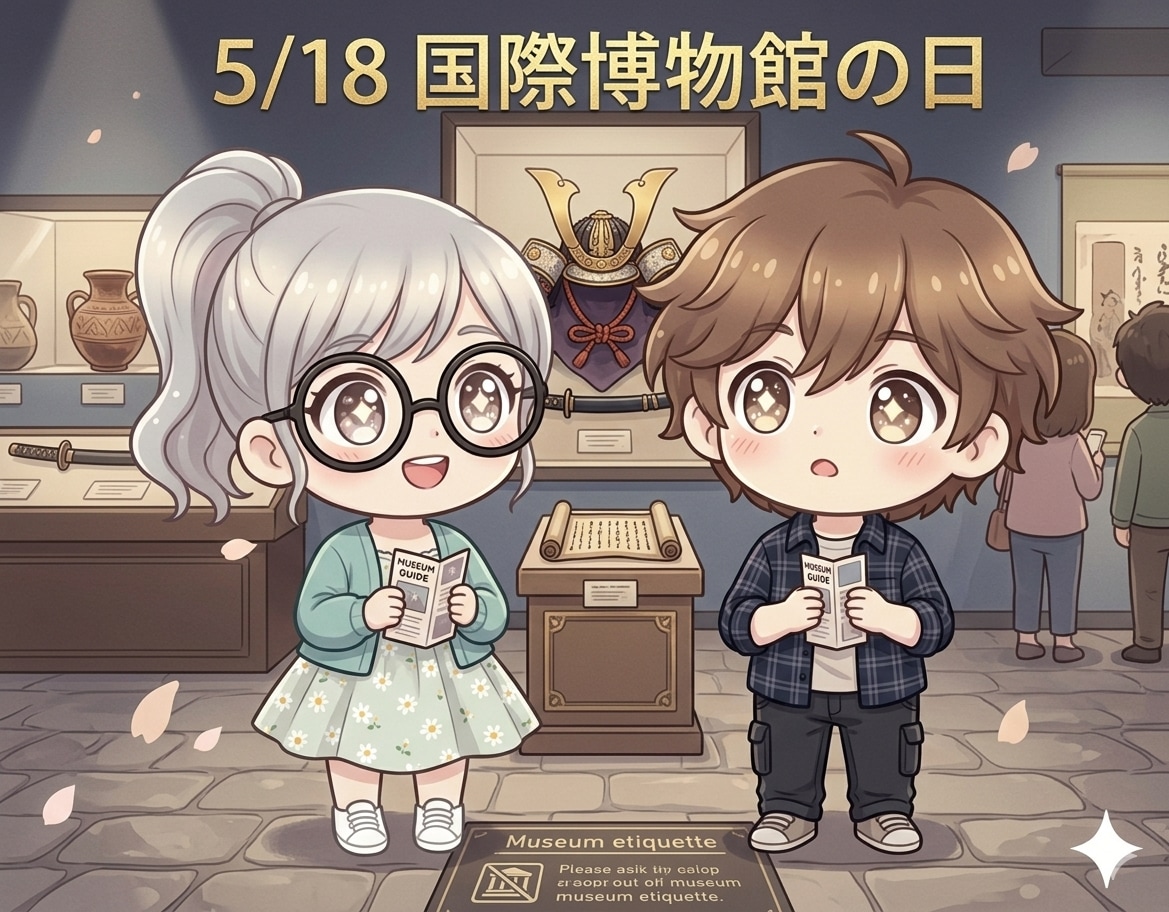 今日は「国際博物館の日」 | の人気AIイラスト・グラビア