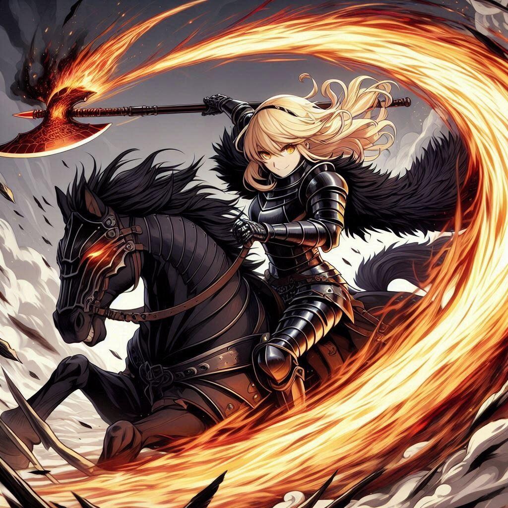 ブロンドの女騎士さん566