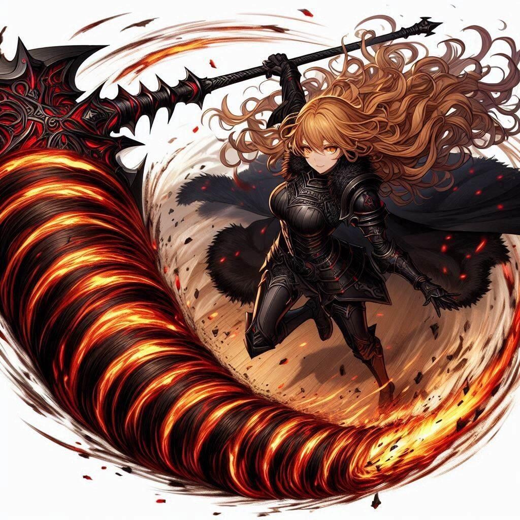 ブロンドの女騎士さん566