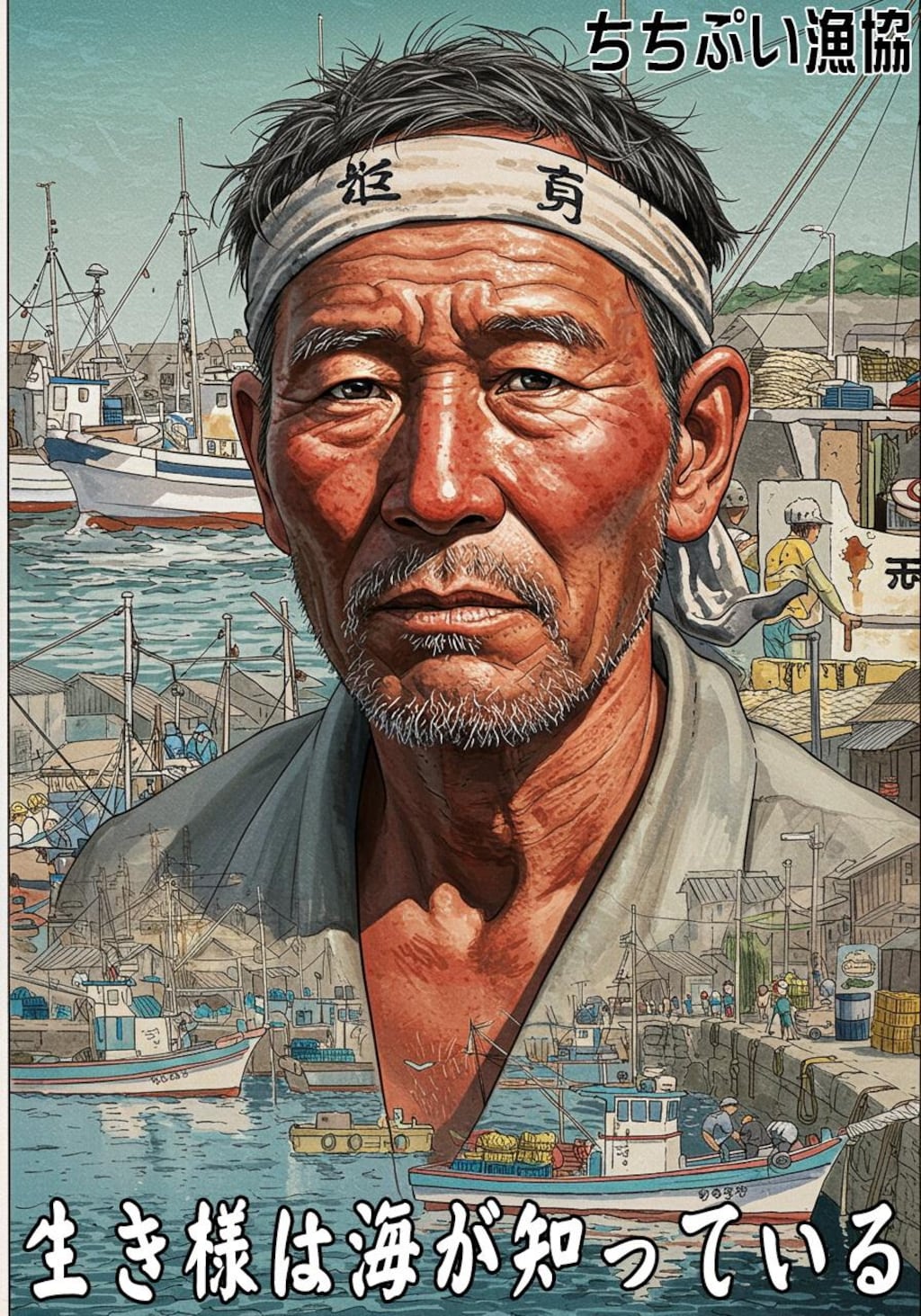 ちちぷい漁協PRポスター
