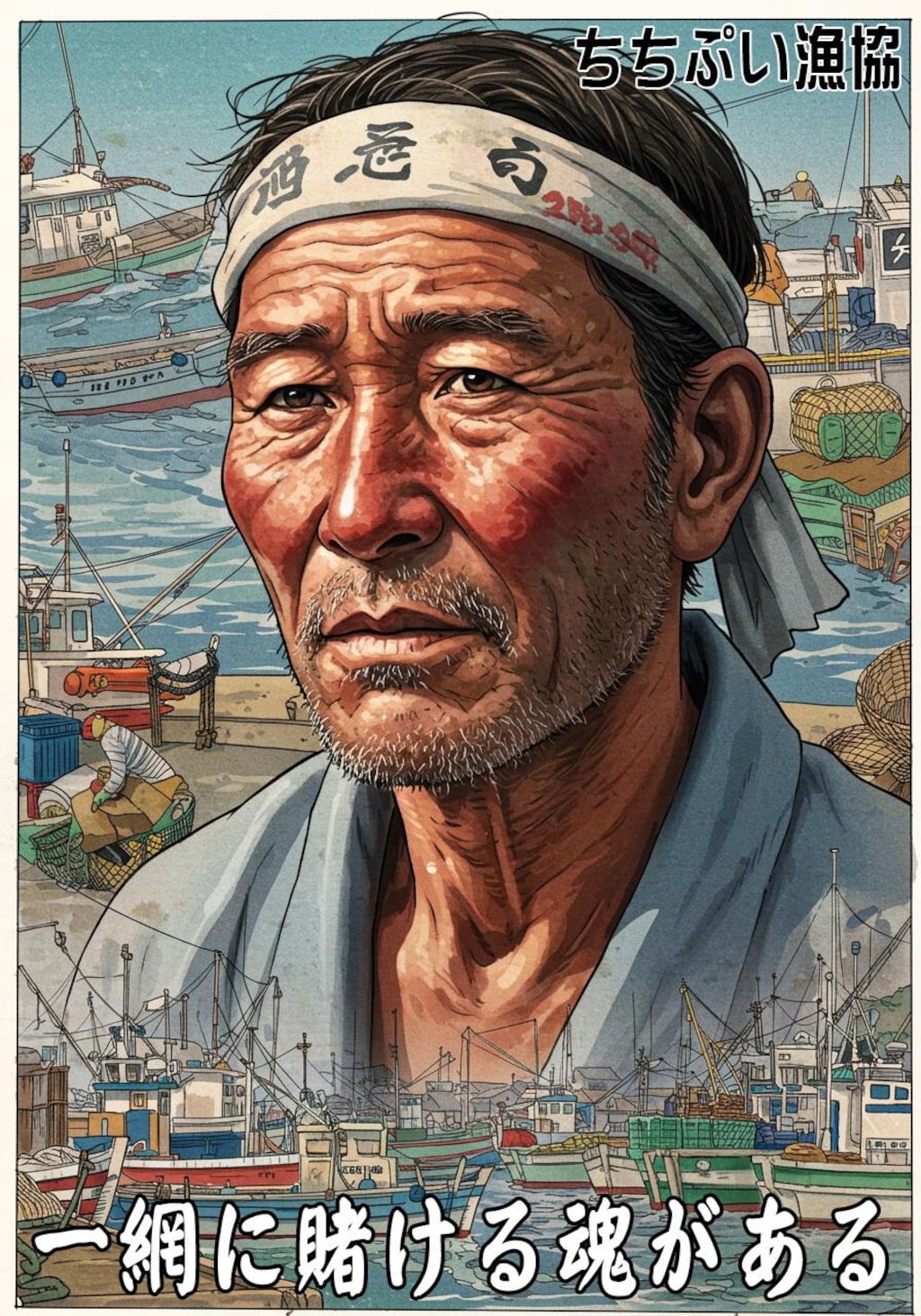 ちちぷい漁協PRポスター