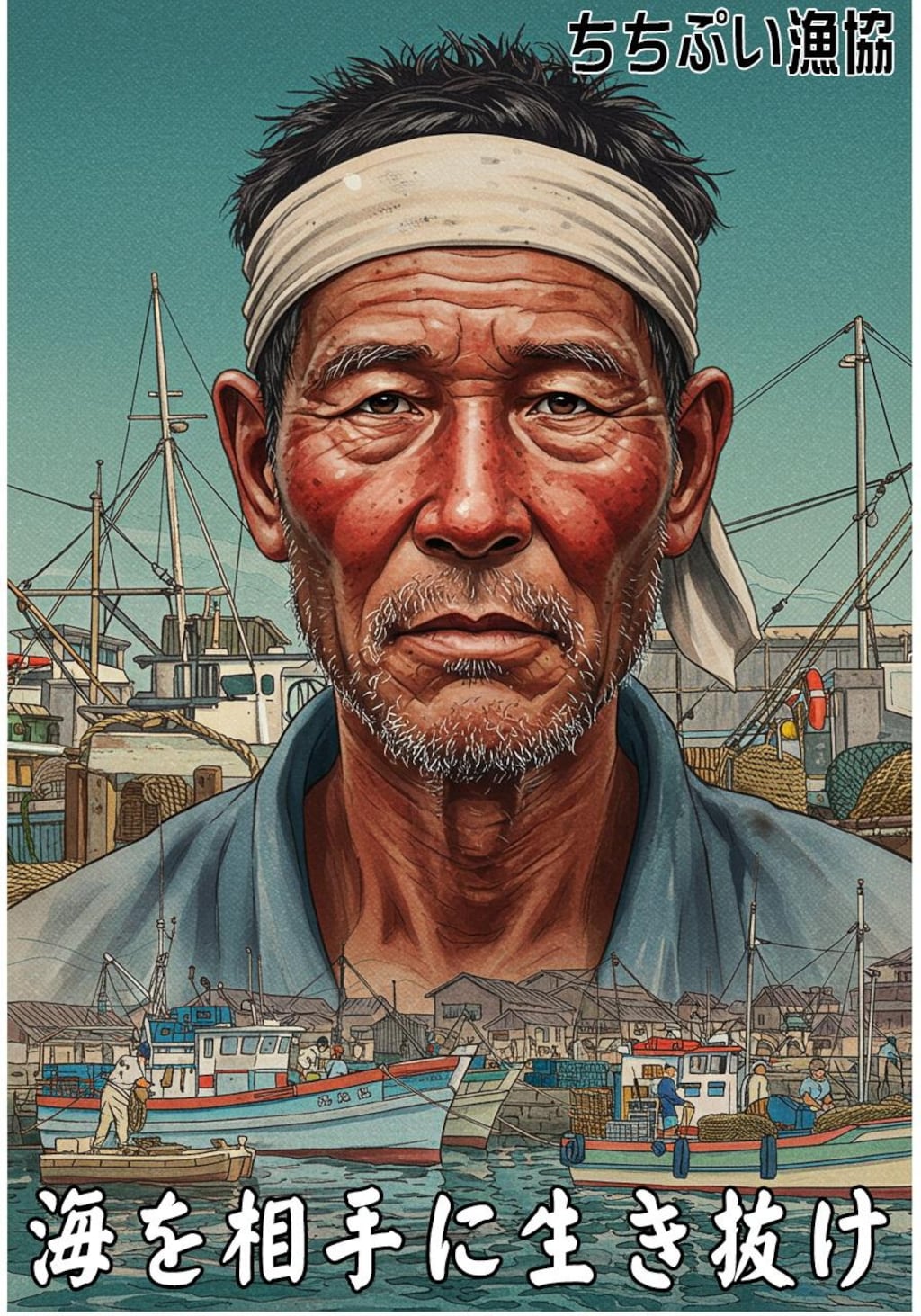 ちちぷい漁協PRポスター