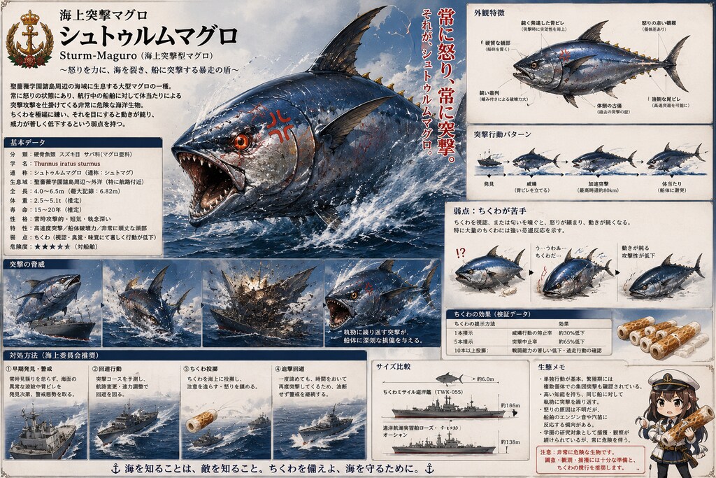 聖薔薇学園諸島固有種シュトゥルムマグロ