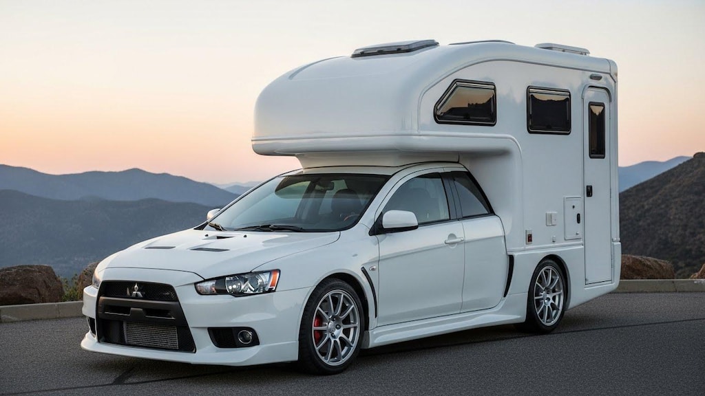 ランサーエボリューションキャンピングカー