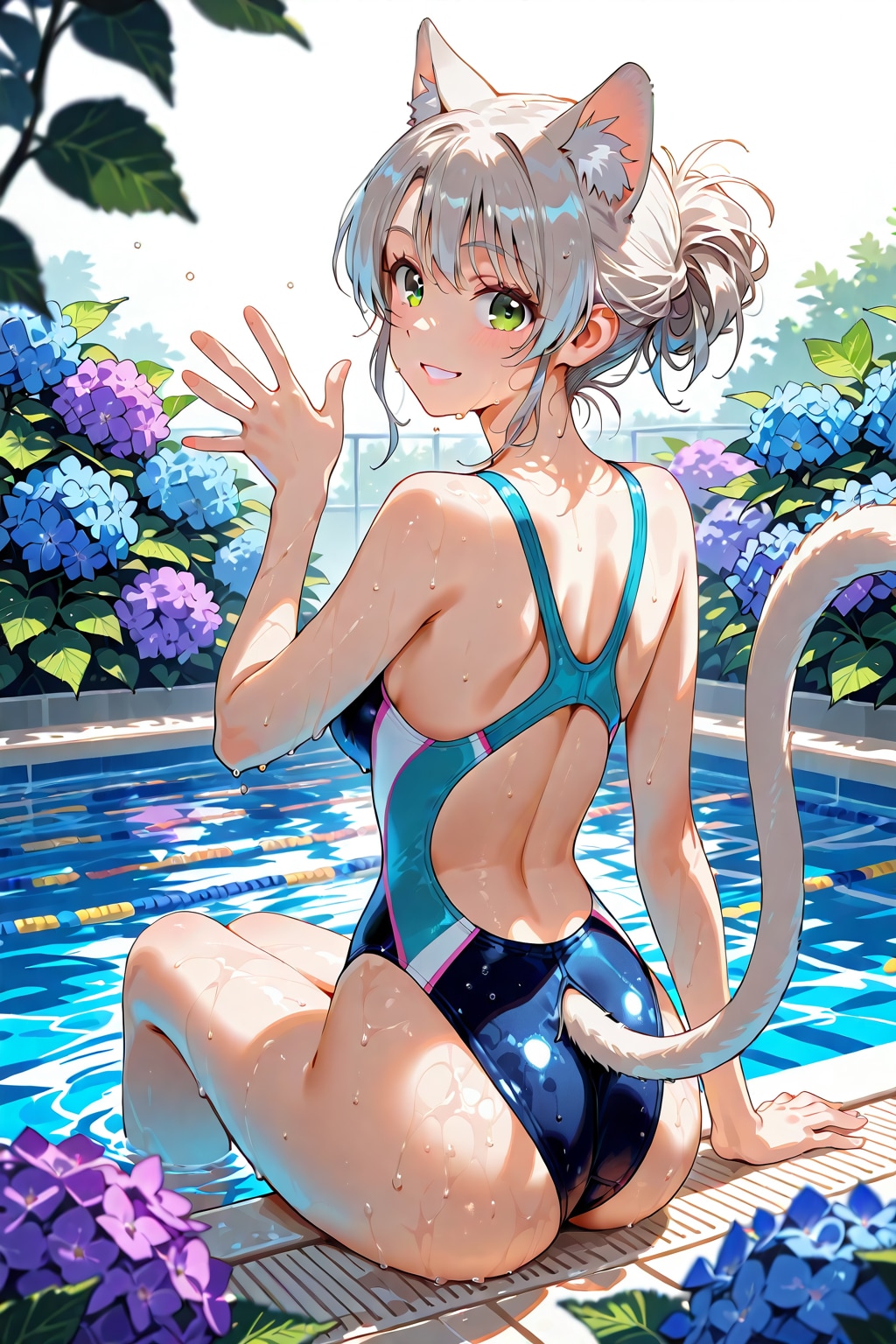 プール開き