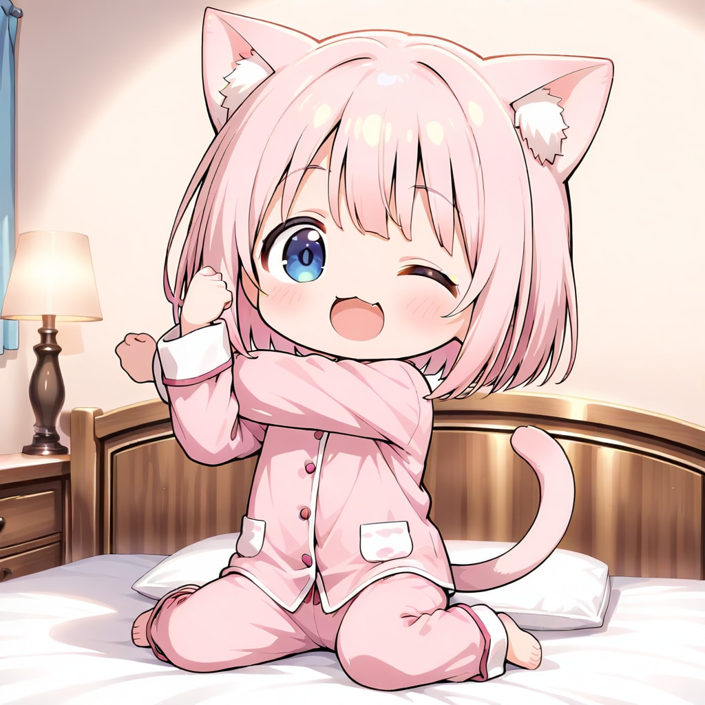 おはようにゃん！