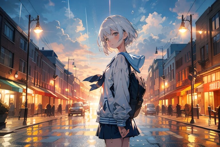 雨上がり