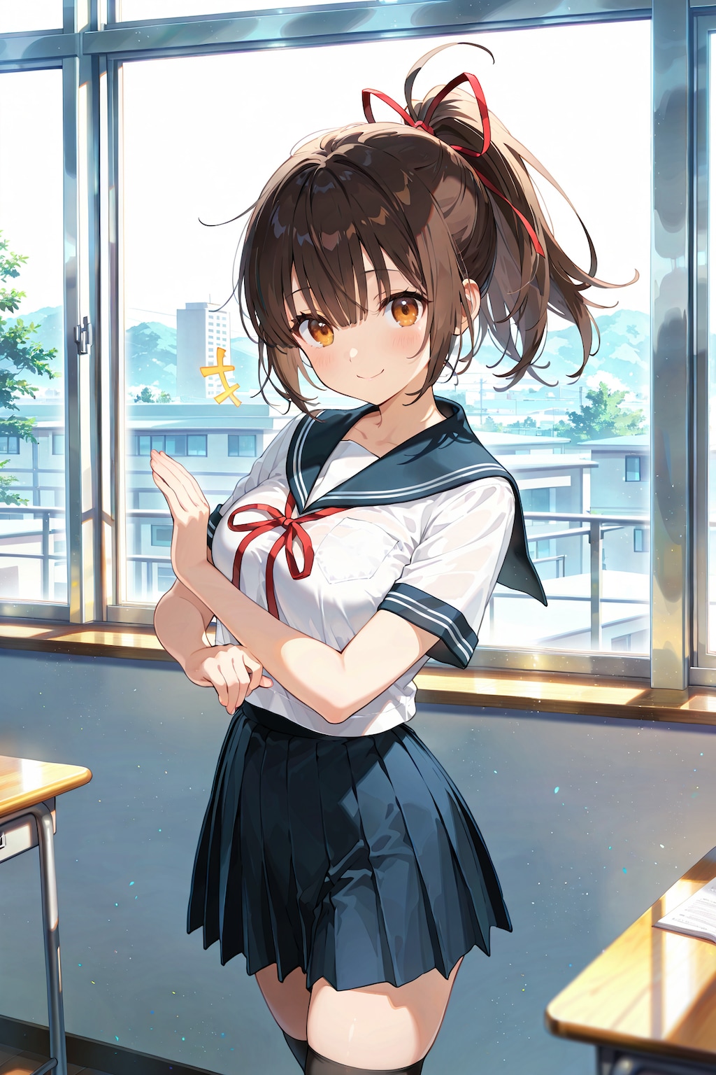 教室のあかりん撮影会 Y725