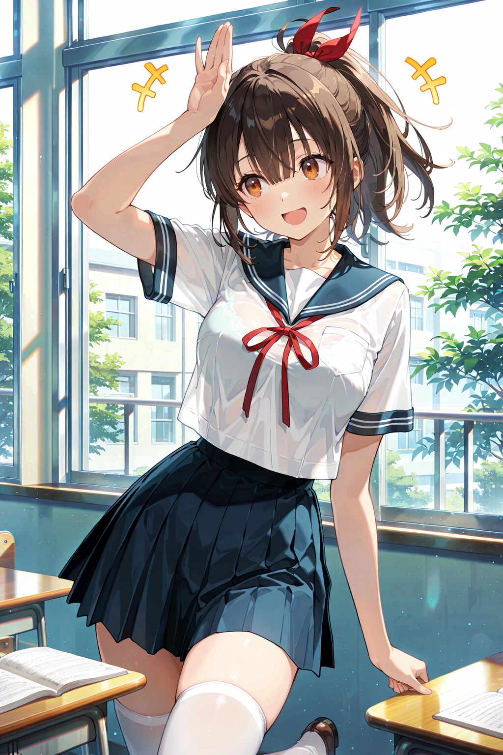 教室のあかりん撮影会 Y725