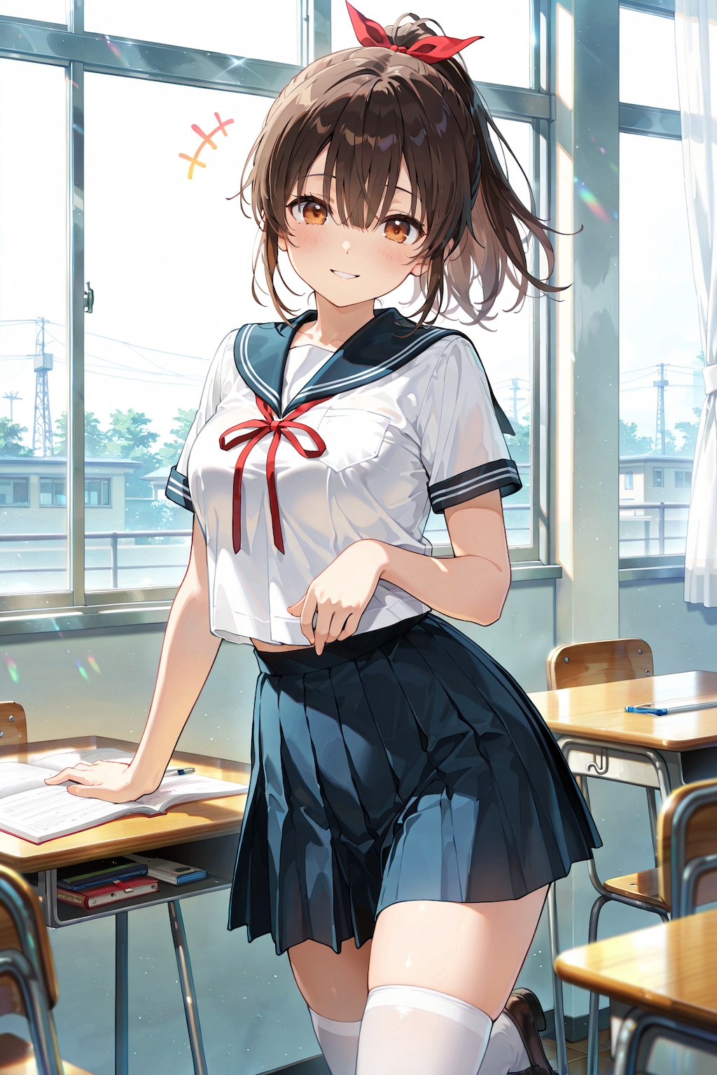 教室のあかりん撮影会 Y725