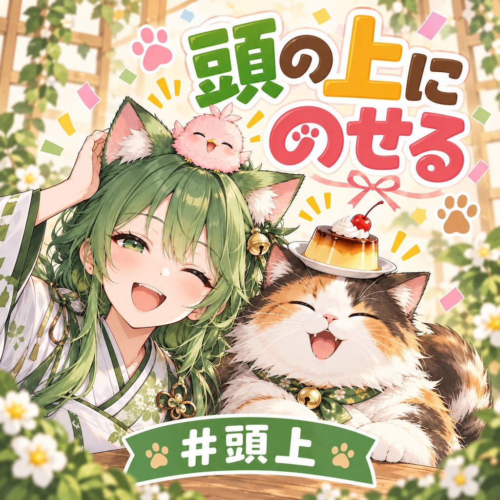 ユーザー企画「頭の上にのせる」を開催します！