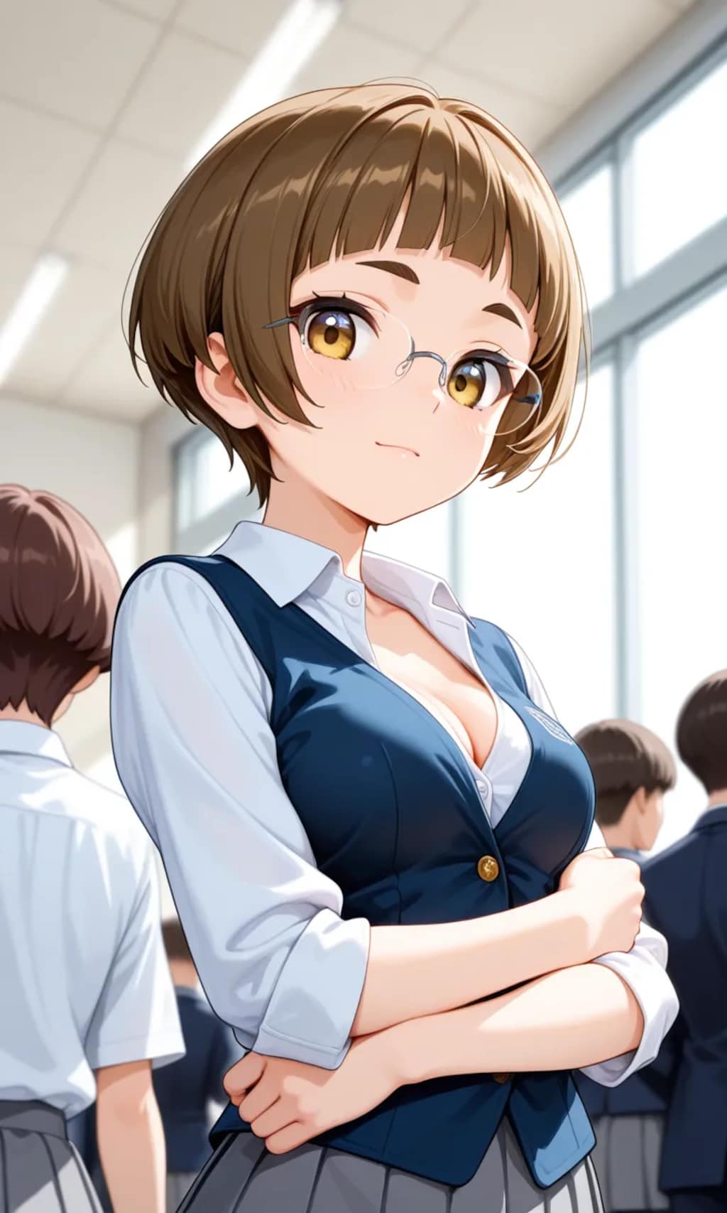 眼鏡っ子_「キルラキル」満艦飾マコ