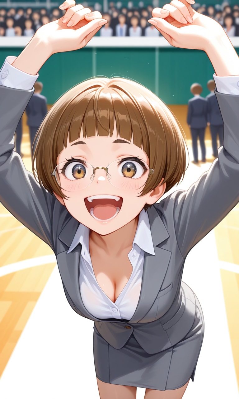 眼鏡っ子_「キルラキル」満艦飾マコ
