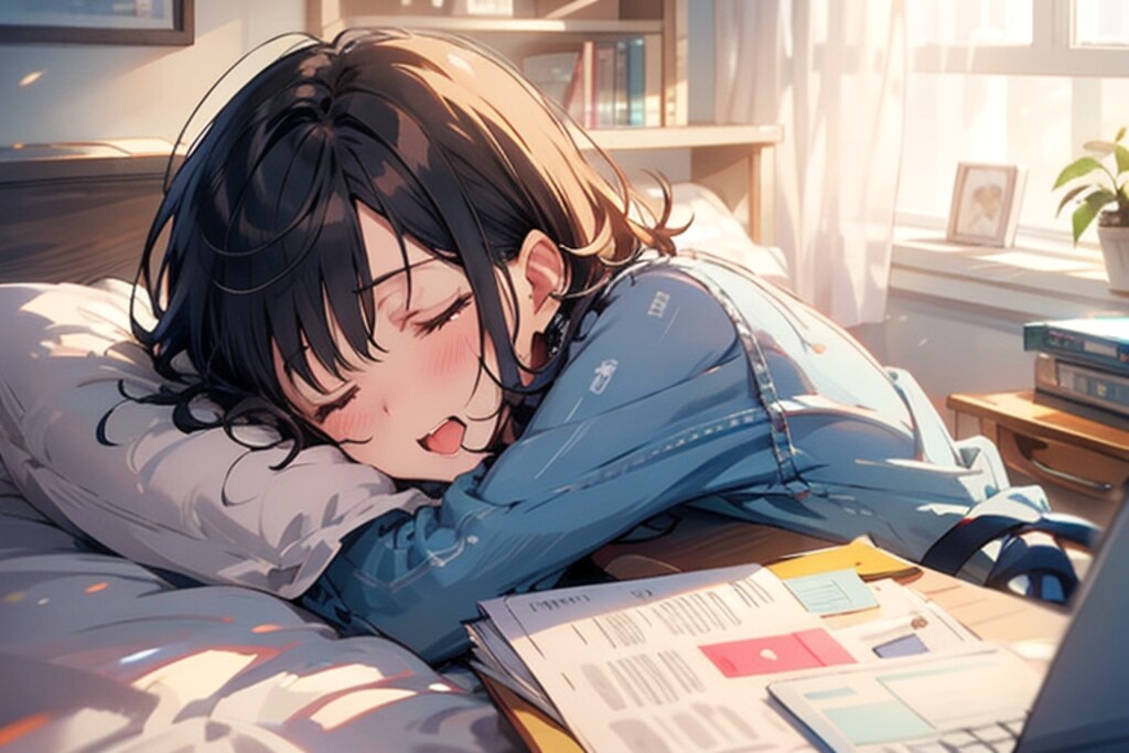 宿題しなきゃ…