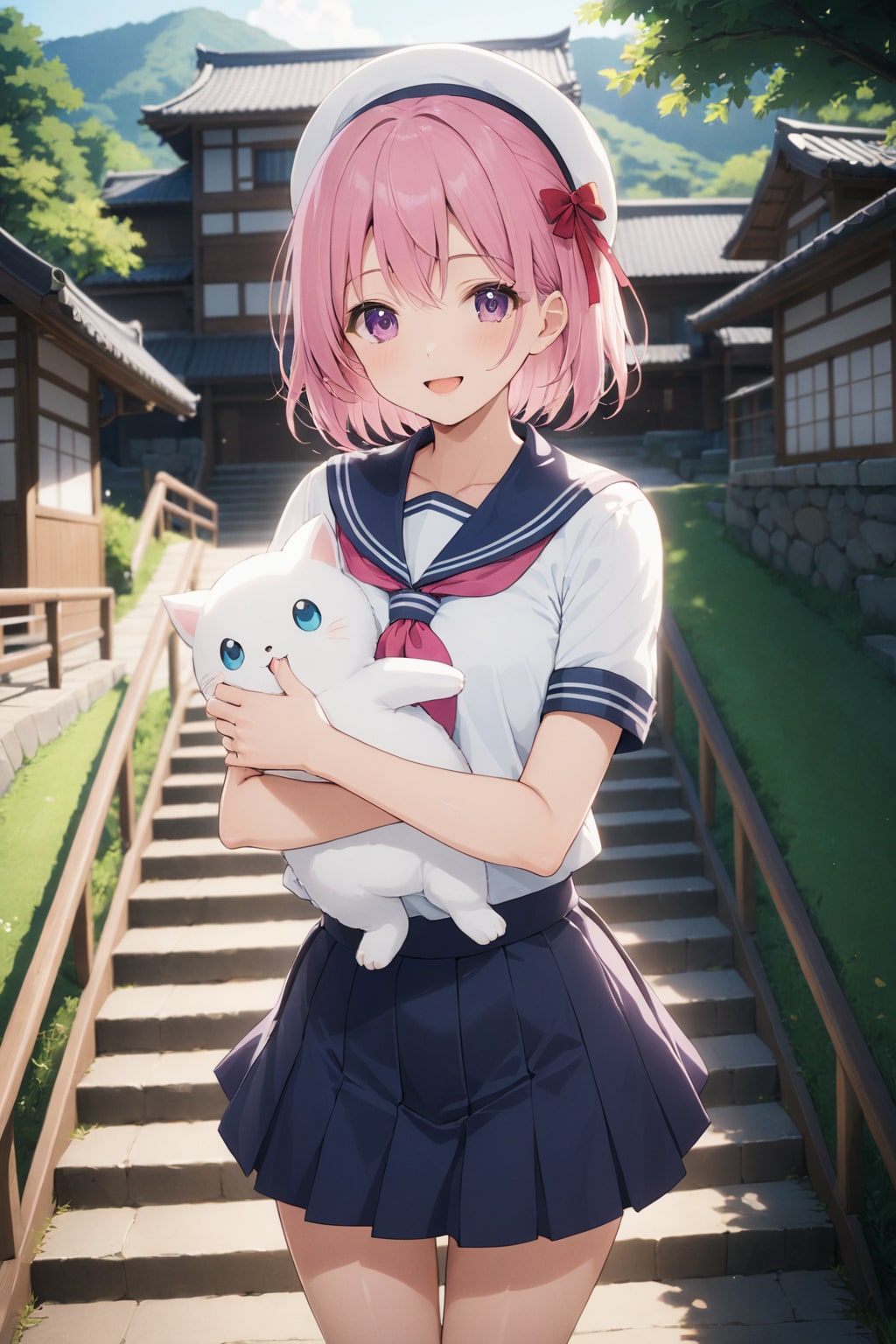 セーラー服女子のお勉強