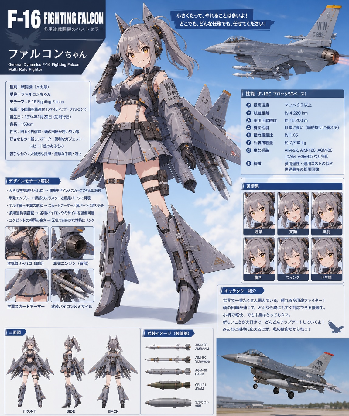 天翔る少女#02 ファルコン