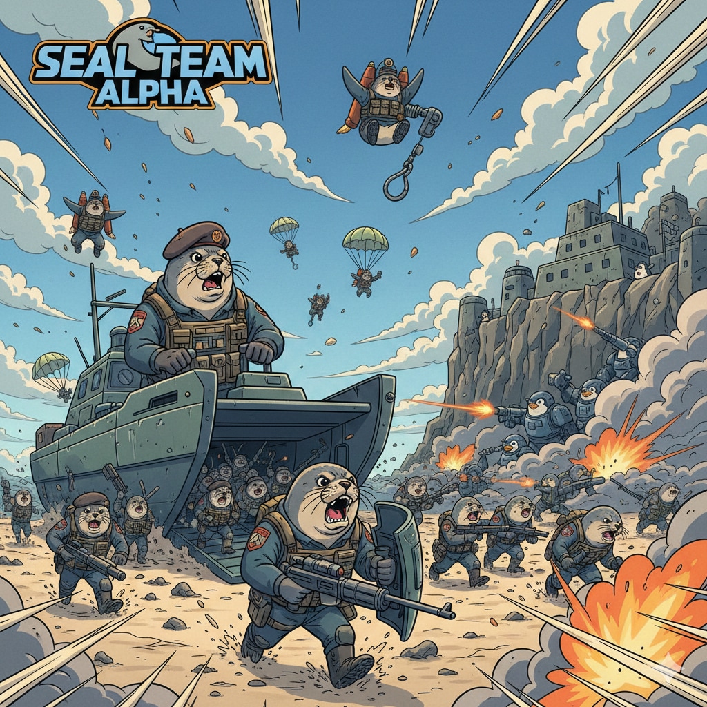 アザラシによる強襲揚陸