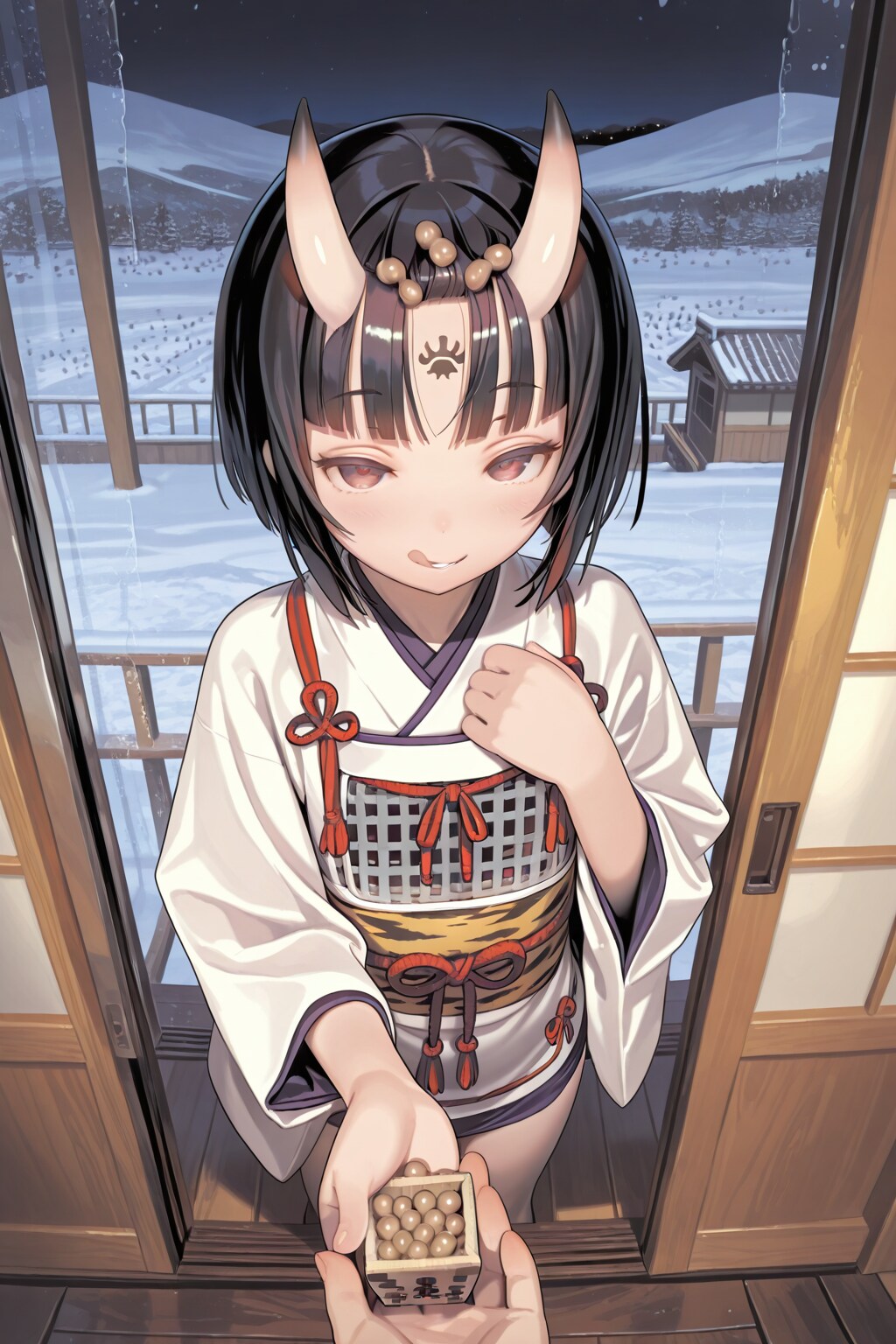 節分の鬼っ娘