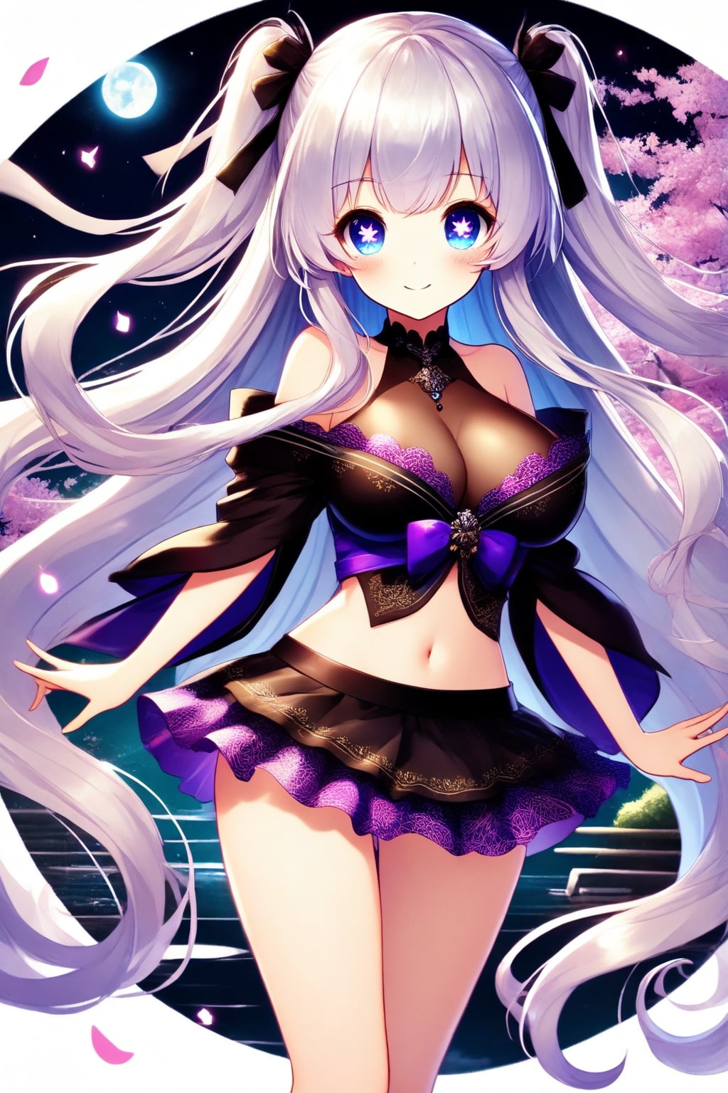 着物ドレスの女の子