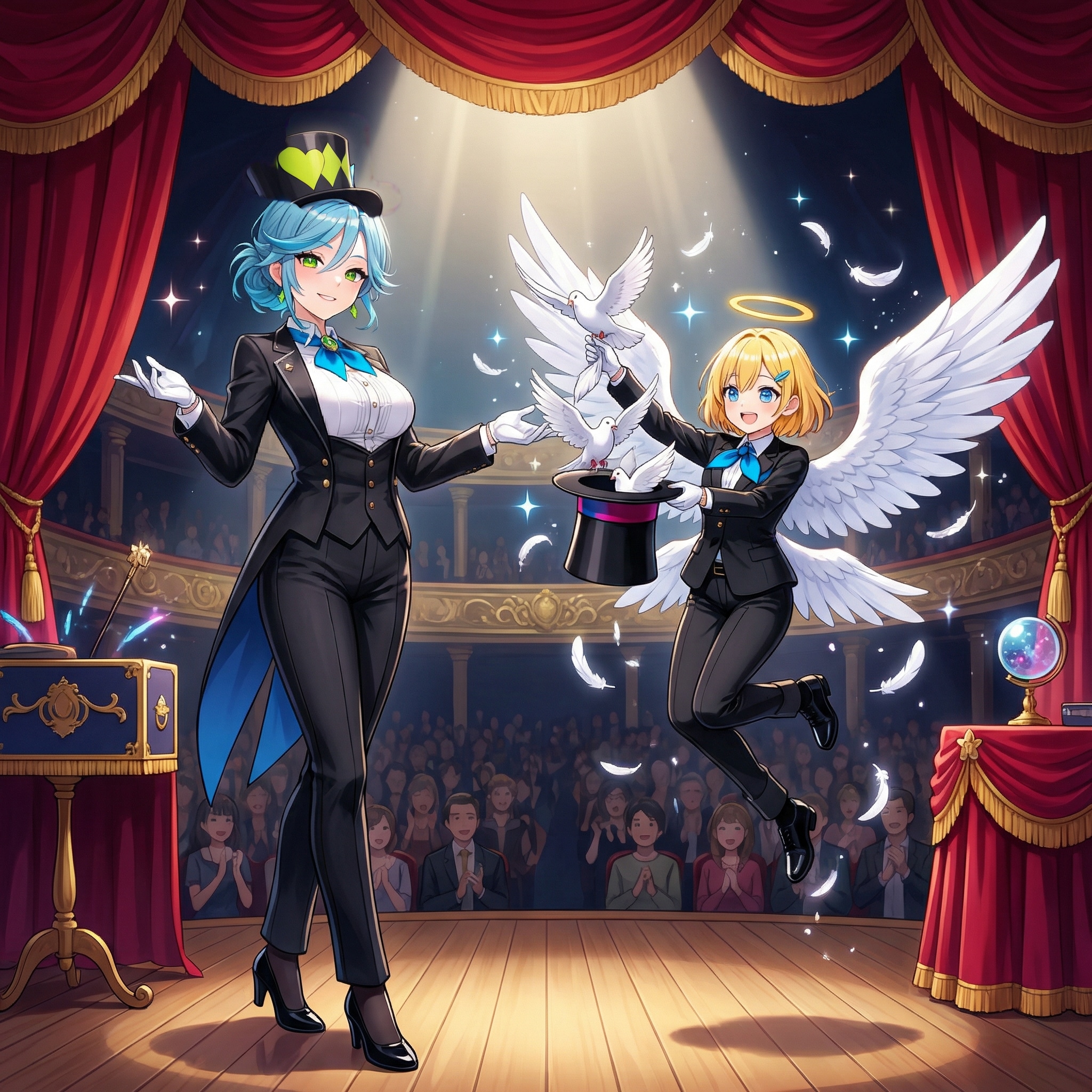 マジックショー | の人気AIイラスト・グラビア