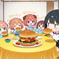 ２２（にゃんにゃん）さんちのまつりちゃんがいぬみみようちえんの食べ放題に参加！ 2枚目