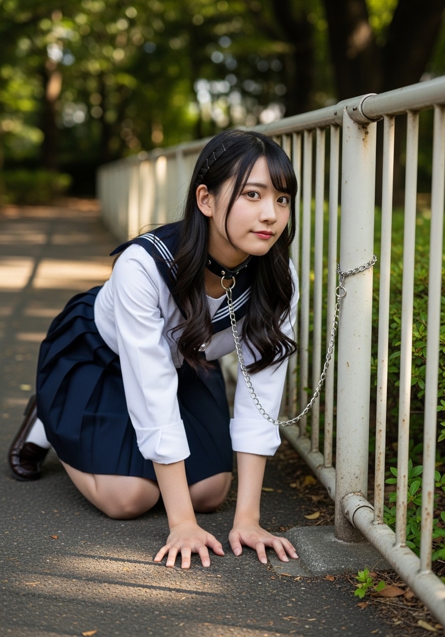 公園で待ってる