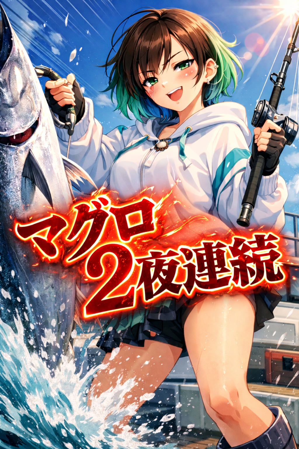 一本釣りな琴音ちゃん | の人気AIイラスト・グラビア