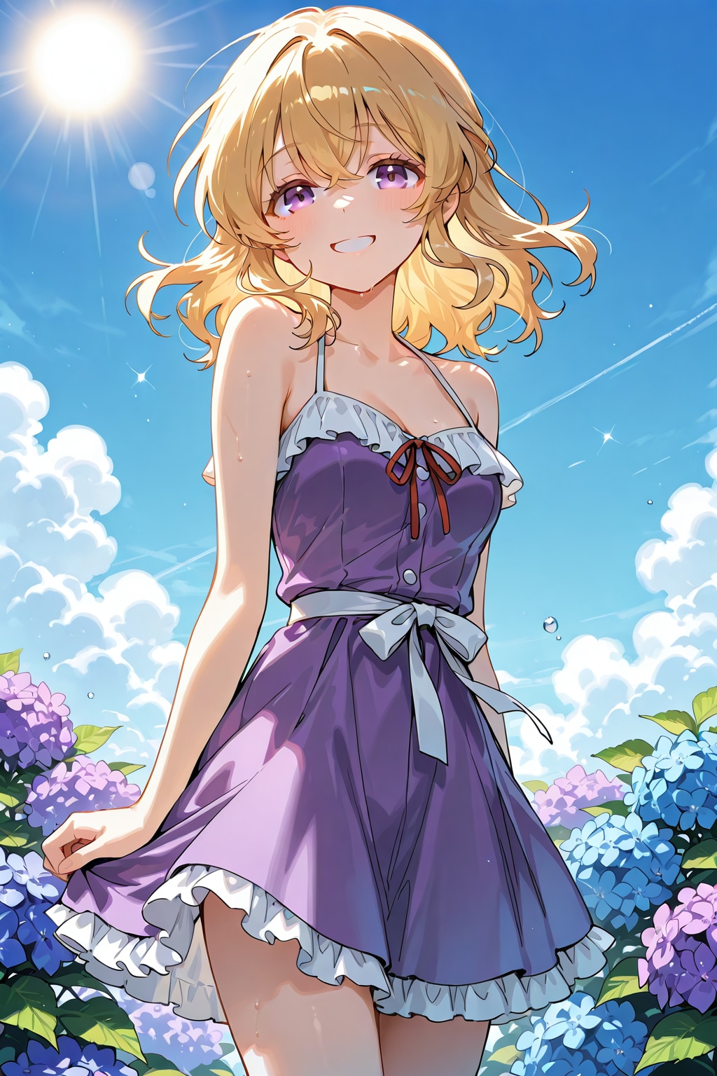 長雨の晴れ間のメリー