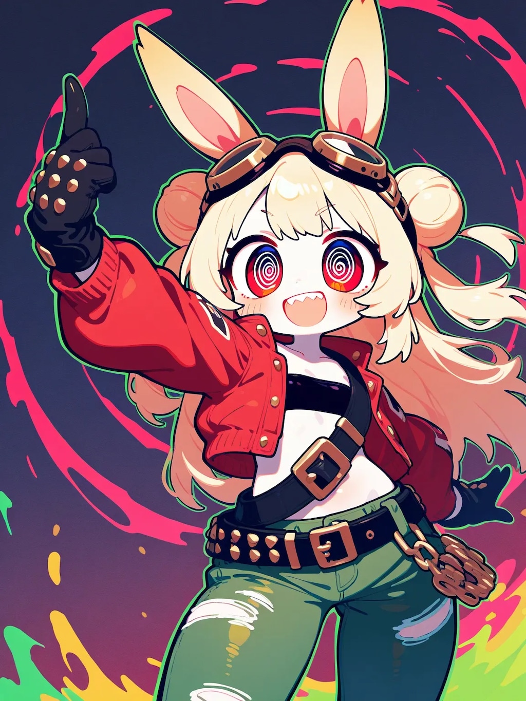 パンクうさぎ女子　モリモリ版