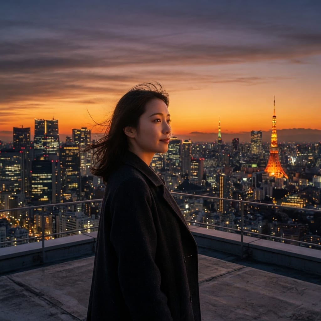 屋上のオバショット。