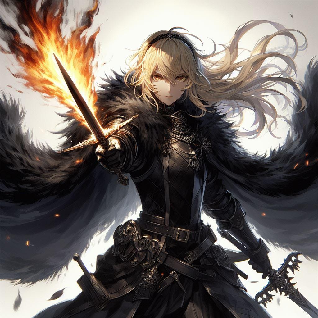 ブロンドの女騎士さん322