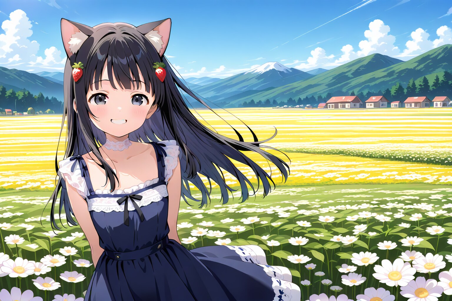 ネコ娘のクロちゃん🐈‍⬛✨１４ | の人気AIイラスト・グラビア