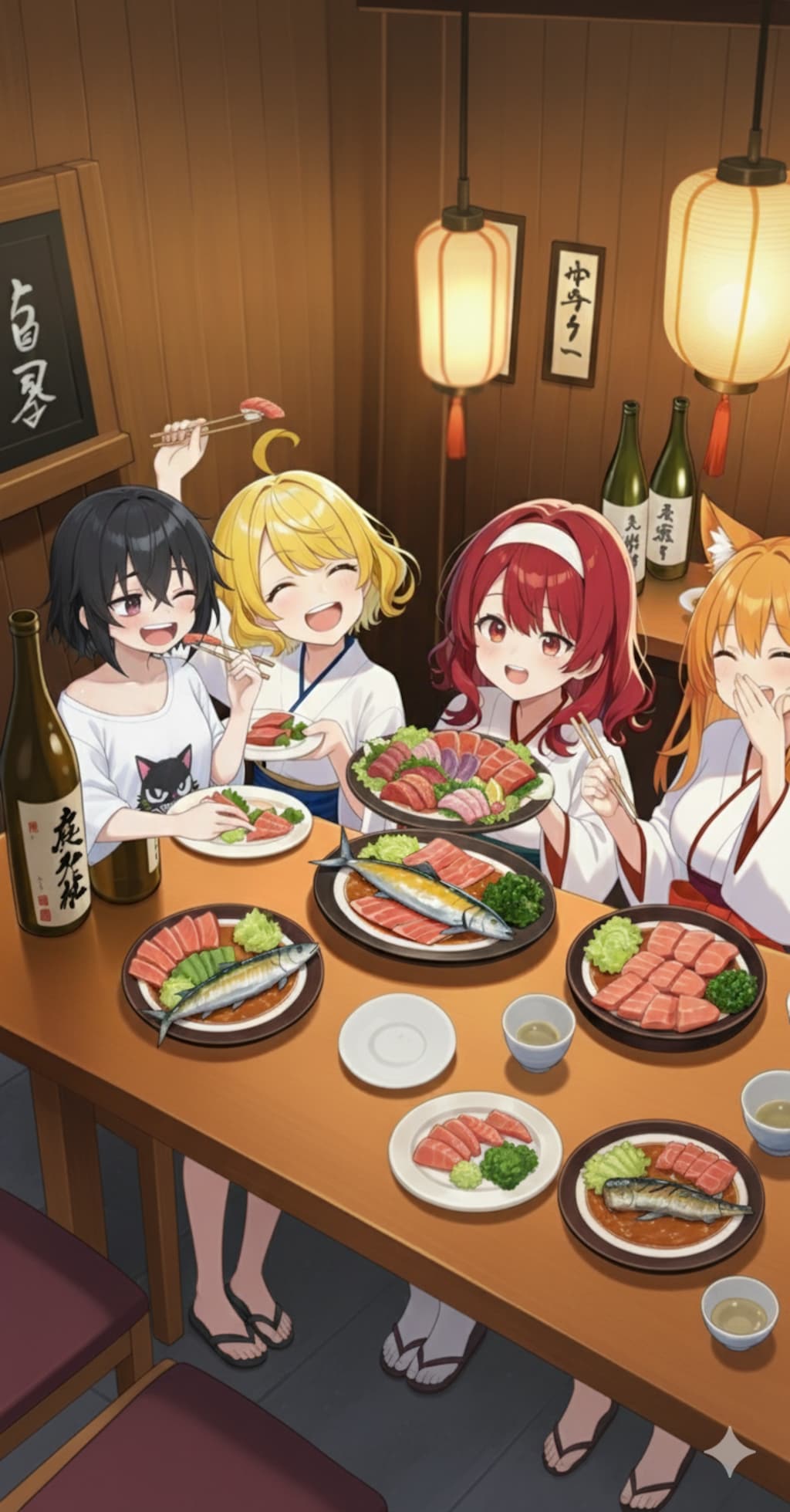 秋刀魚パーティー