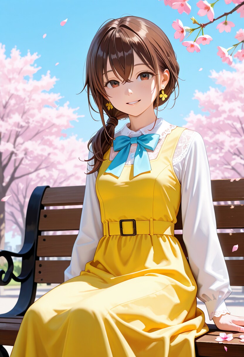 歩美 Spring outfit (4)