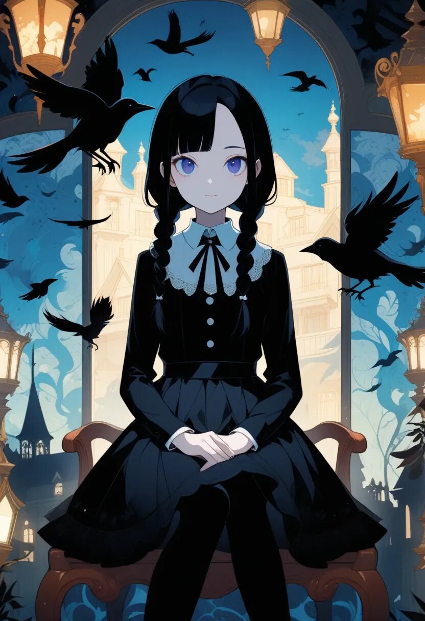 ウェンズデー | の人気AIイラスト・グラビア