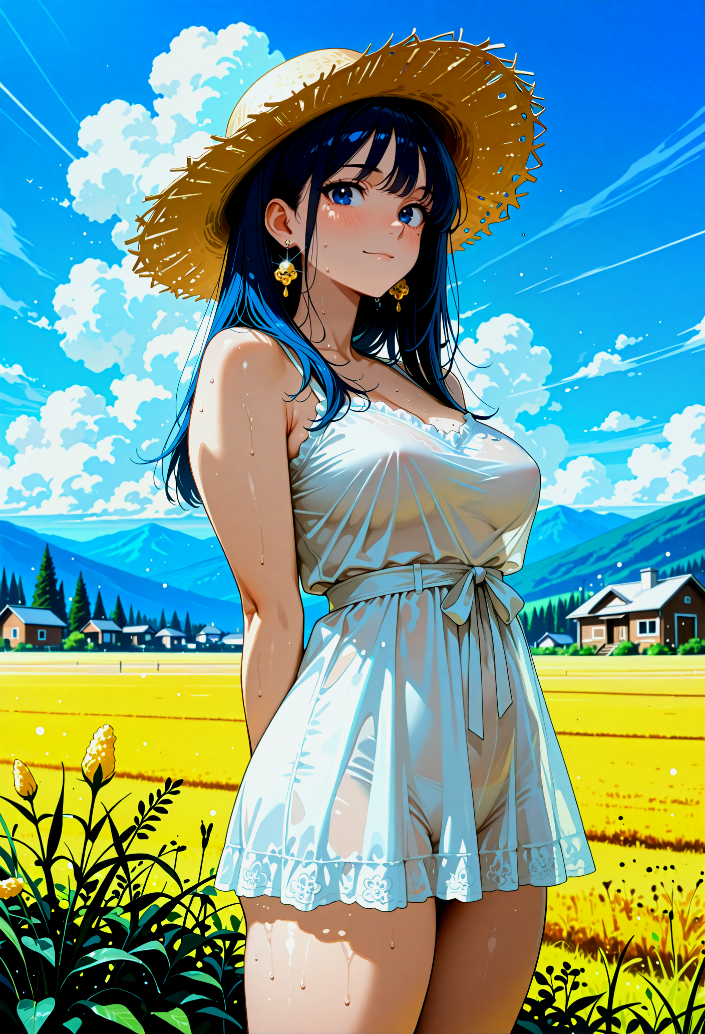 夏の陽射しと、二人だけの特別な休日