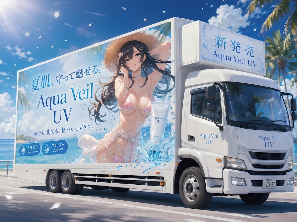 広告宣伝カー 実写＆アニメ