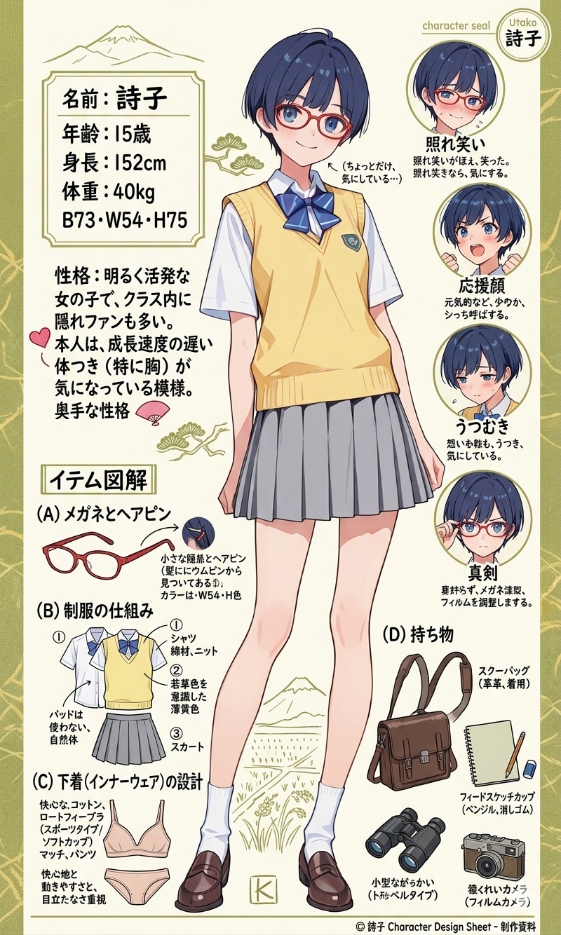 キャラシート | の人気AIイラスト・グラビア
