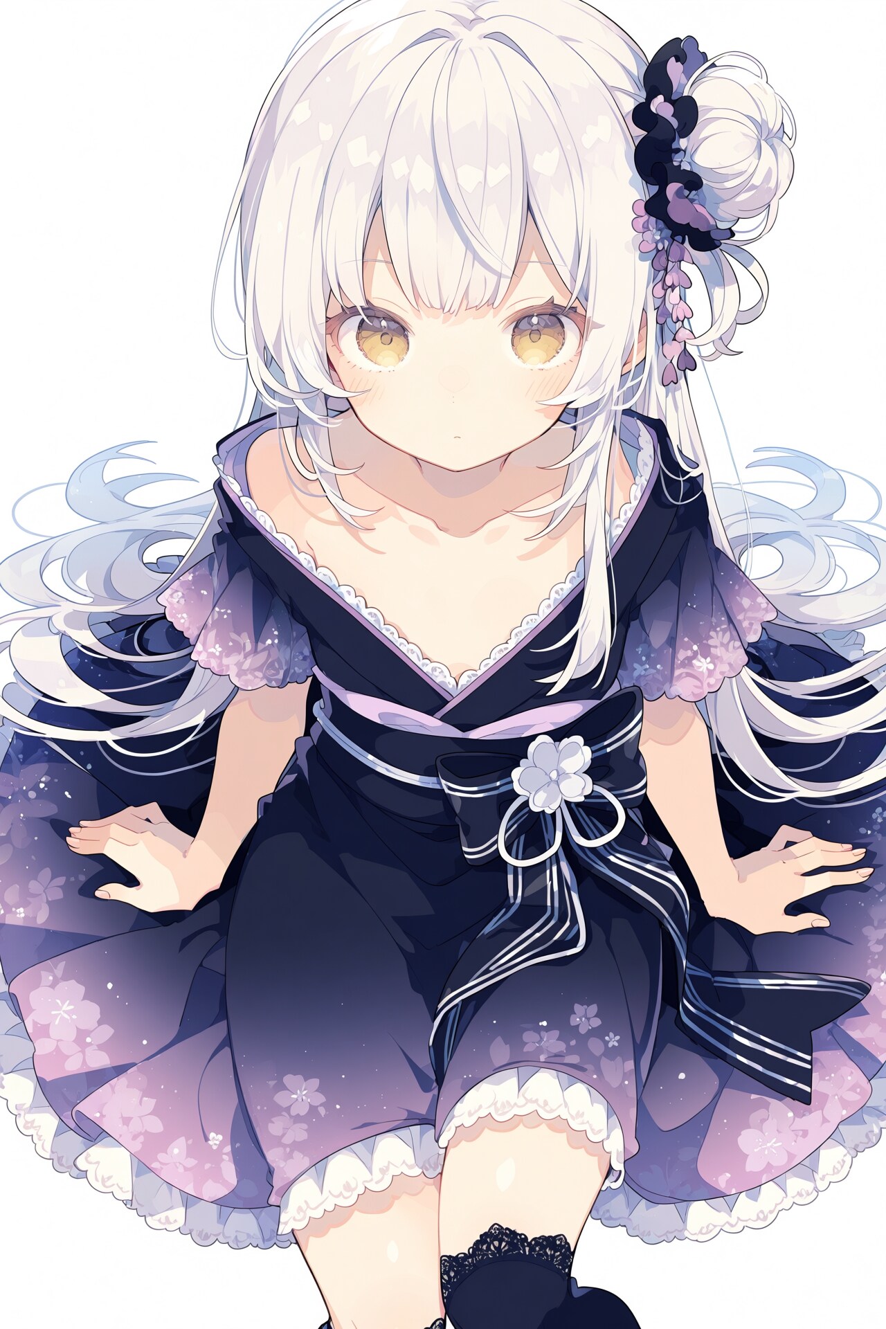 黒の和装